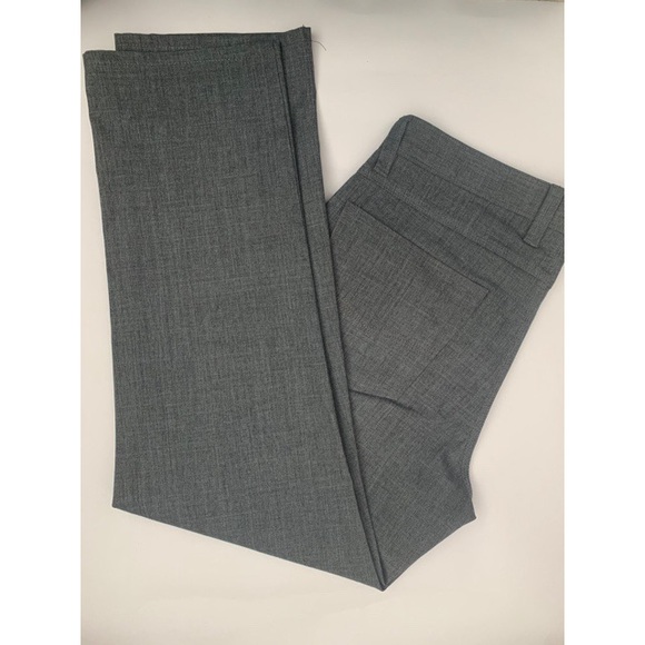 Gray Straight Leg Dress Pants - Picture 2 of 3